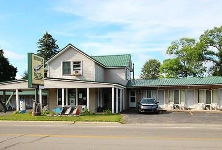The Monarch Motel Cheboygan Exteriör bild
